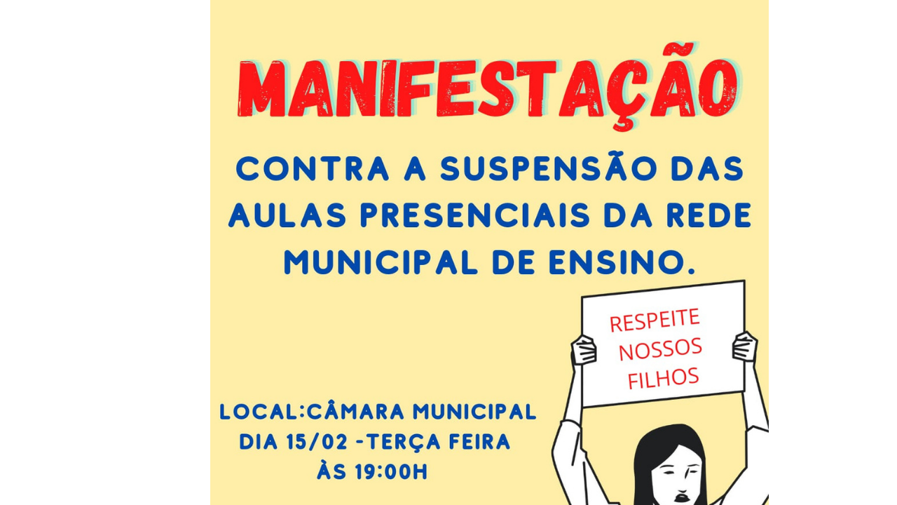 Ji-Paraná! Mães fazem protestos contra decisão da prefeitura de suspensão de aulas (VÍDEO/FOTOS)