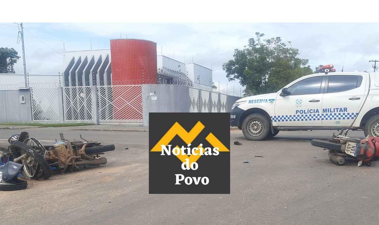 URGENTE! (VIDEO) Acidente na T-20 entre duas motocicletas em Ji-Paraná