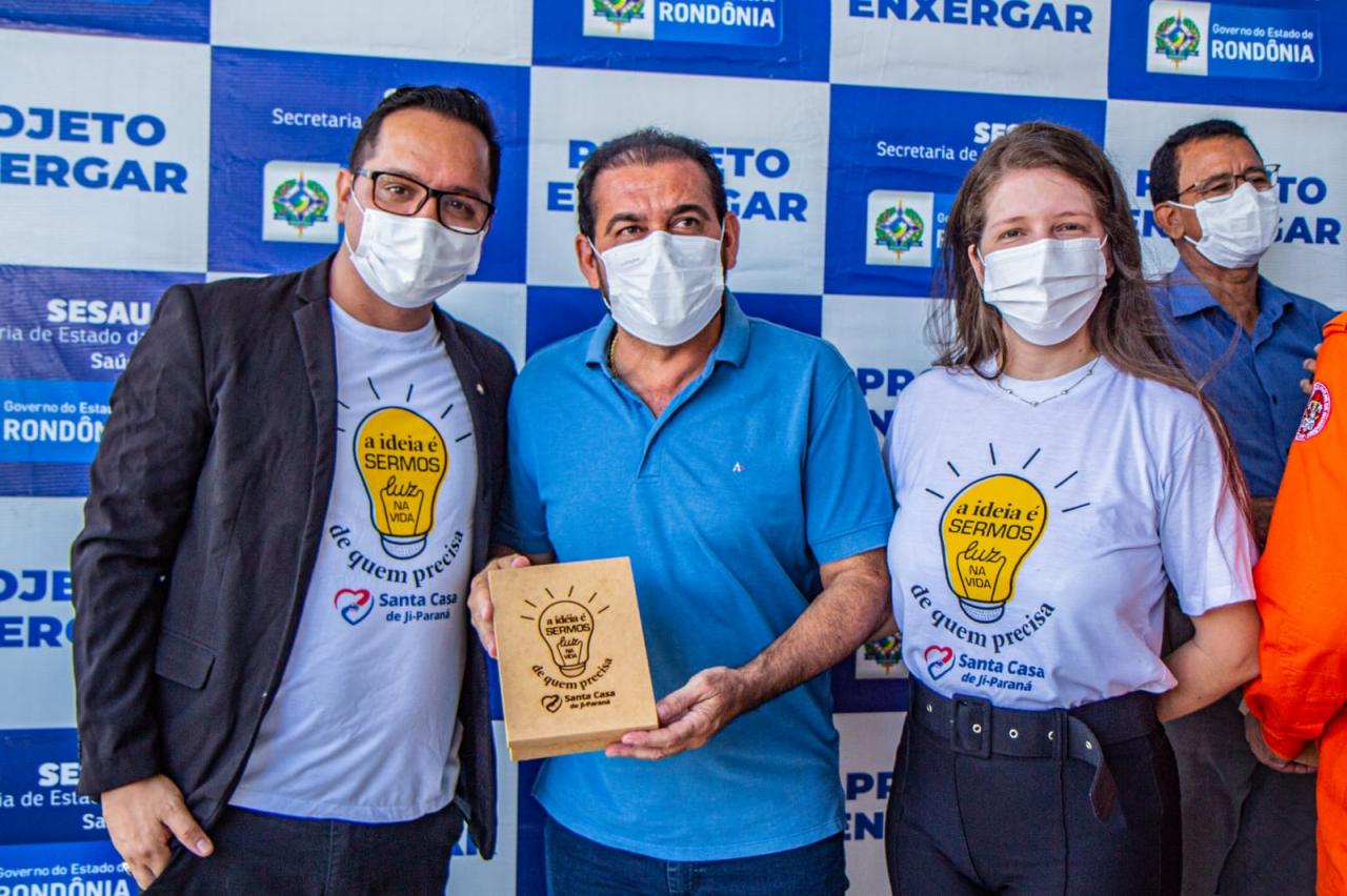 Projeto enxergar governo de Rondônia