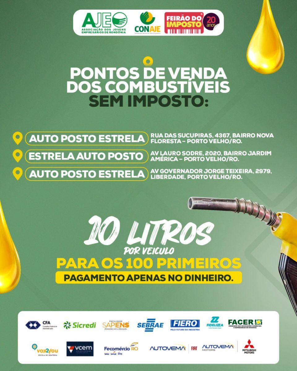 GASOLINA: Postos de Porto Velho vão vender gasolina a R$ 4,80