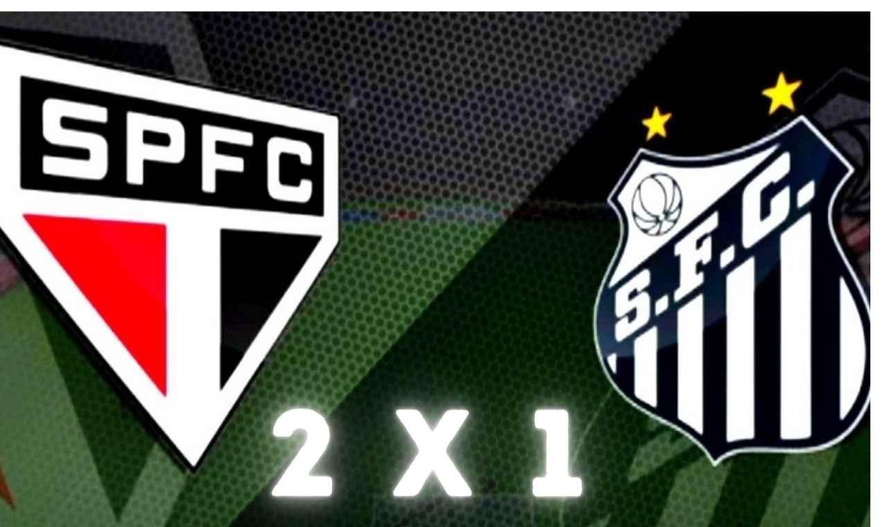 Luciano sai do banco e garante vitória do São Paulo contra o Santos pelo Brasileirão