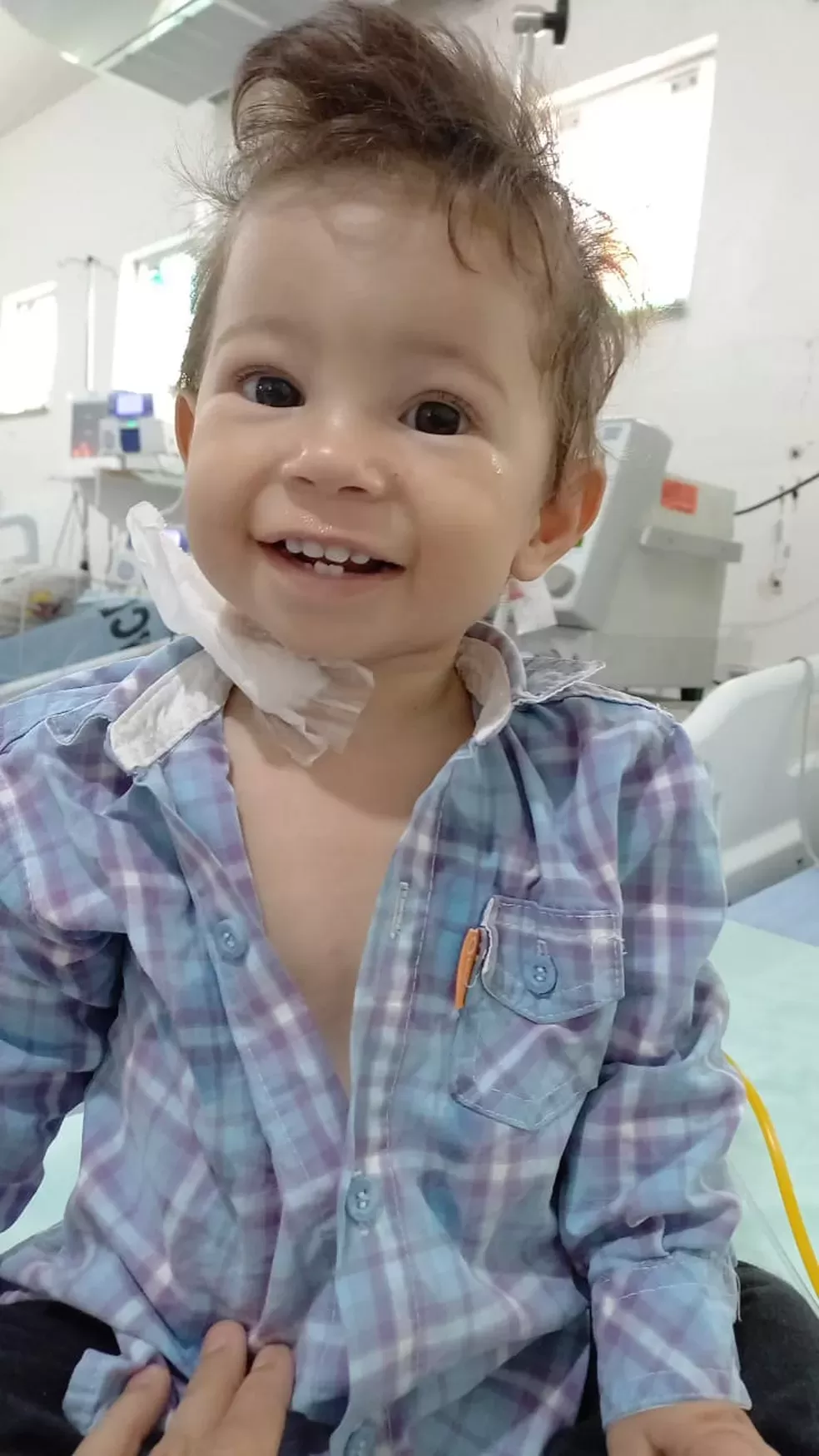 ‘Ele gritou até morrer’, desabafa família de bebê de 1 ano que morreu em hospital infantil