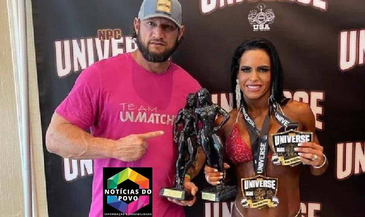 Brasileira é campeã de fisiculturismo nos EUA aos 36 anos