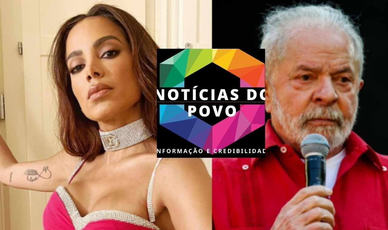 Lula responde Anitta após cantora dizer que não vai fazer propaganda política: ‘Sei que não é petista’