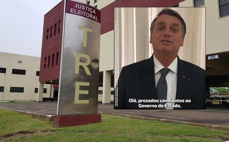 Vídeo: Após proibição do TRE, Bolsonaro autoriza uso de seu nome em qualquer campanha eleitoral em Rondônia