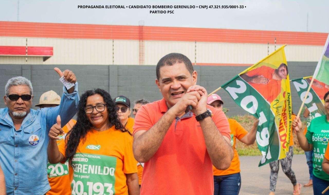 BOMBEIRO GERENILDO AVANÇA NO CENÁRIO POLÍTICO EM JI-PARANÁ