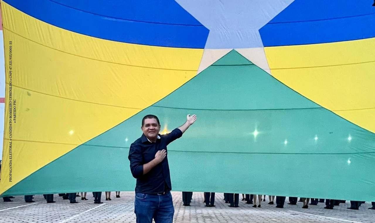CAMPANHA DO BOMBEIRO GERENILDO GANHA FORÇA NA REGIÃO CENTRAL DO ESTADO