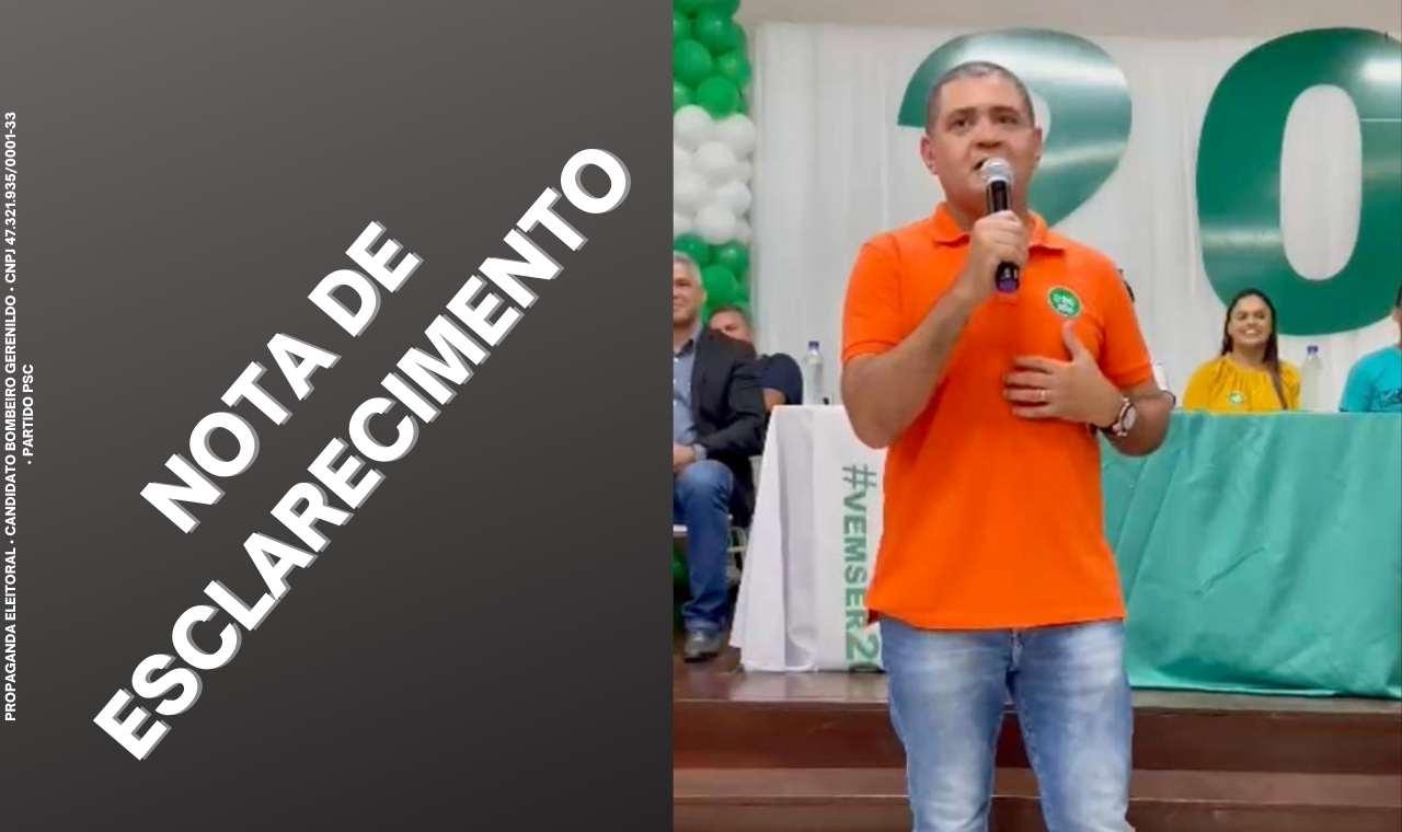 NOTA DE ESCLARECIMENTO