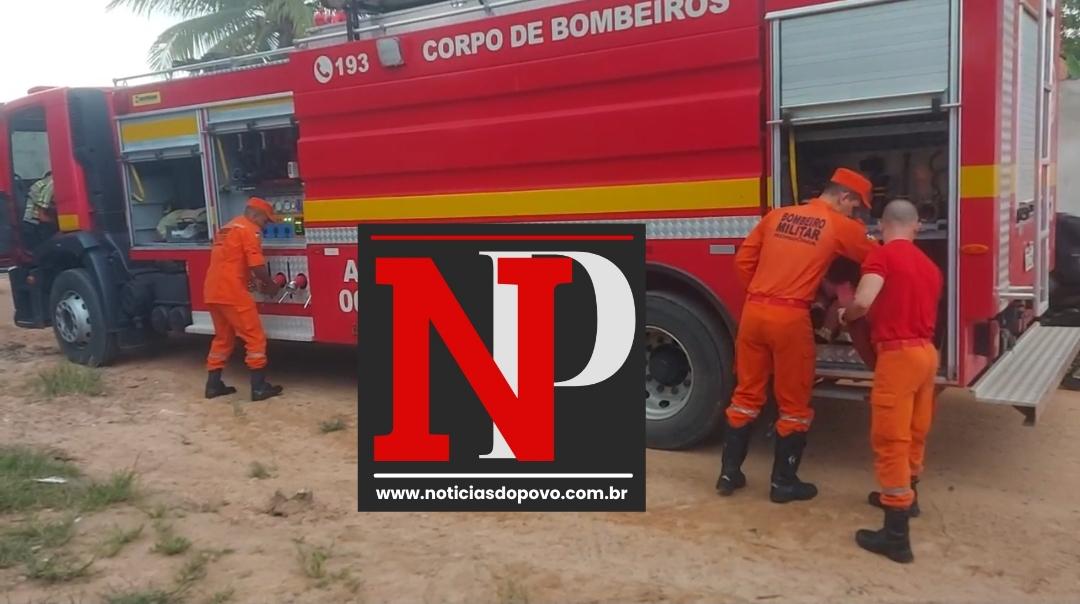 Casa pega fogo no bairro Jk