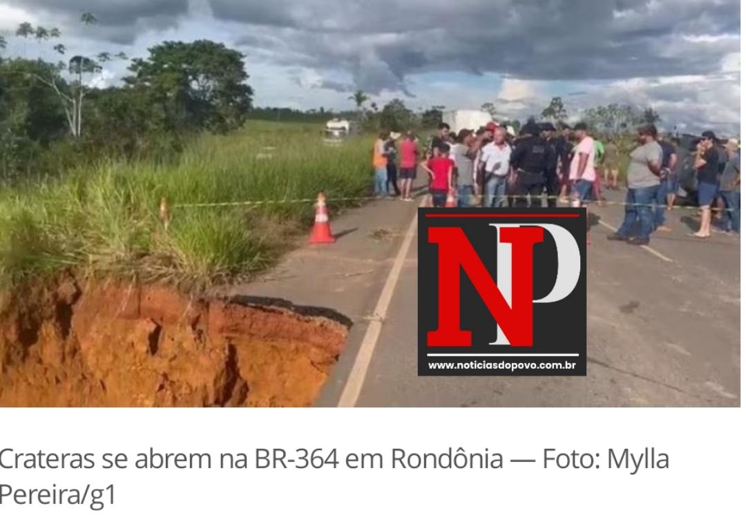 Chuvas na região de extrema deixa a  via interdita.