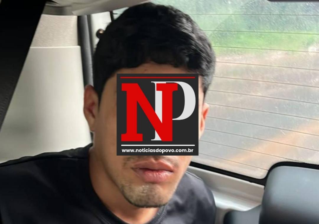 Polícia de  mato grosso prende suspeito de homicídio.
