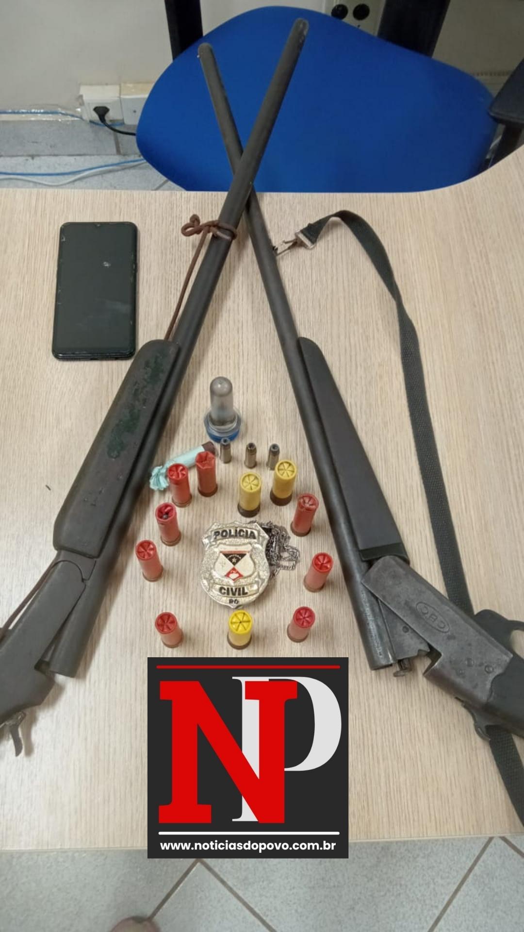 Policia Civil ; realiza prisãode suspeito de homicídio.