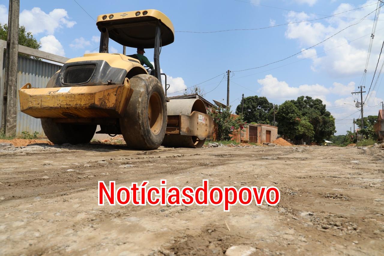 Bairro boa esperança recebera pavimentação