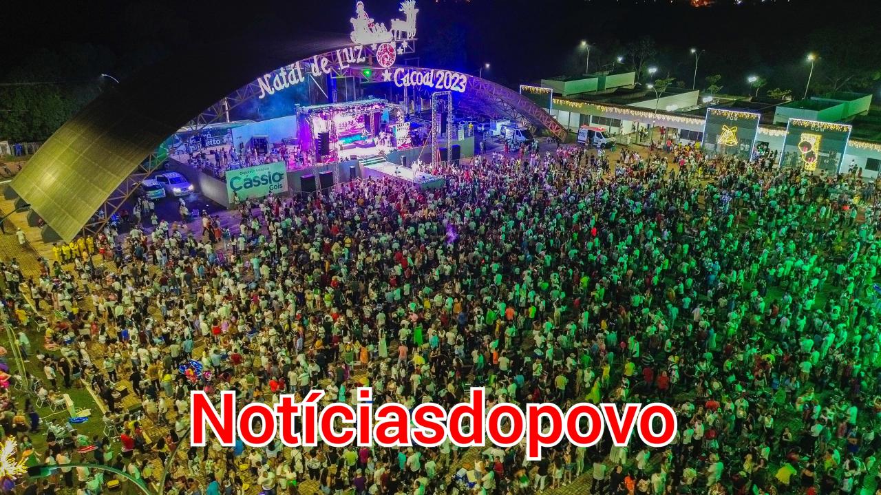 Cacaol tem o maior réveillon.