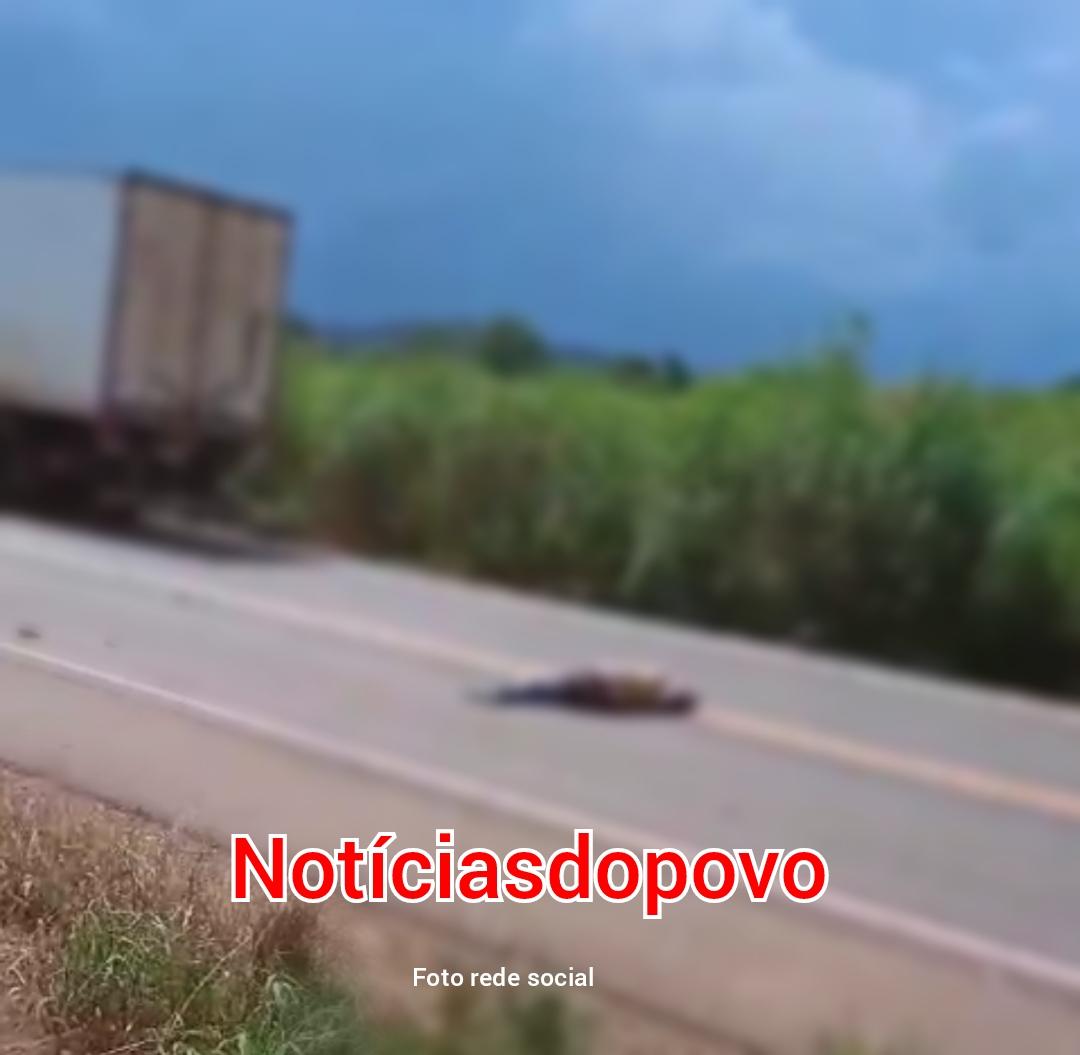 Homem morre em acidente