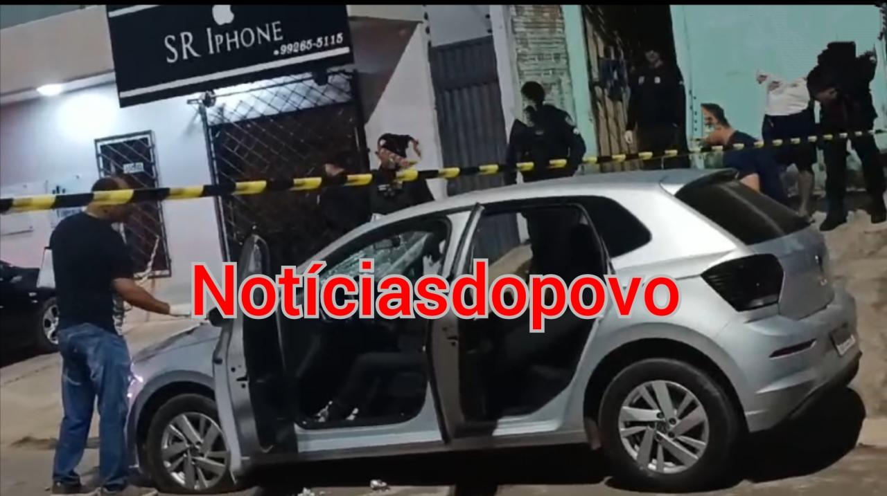 Troca de tiros deixa um morto,e um ferido.