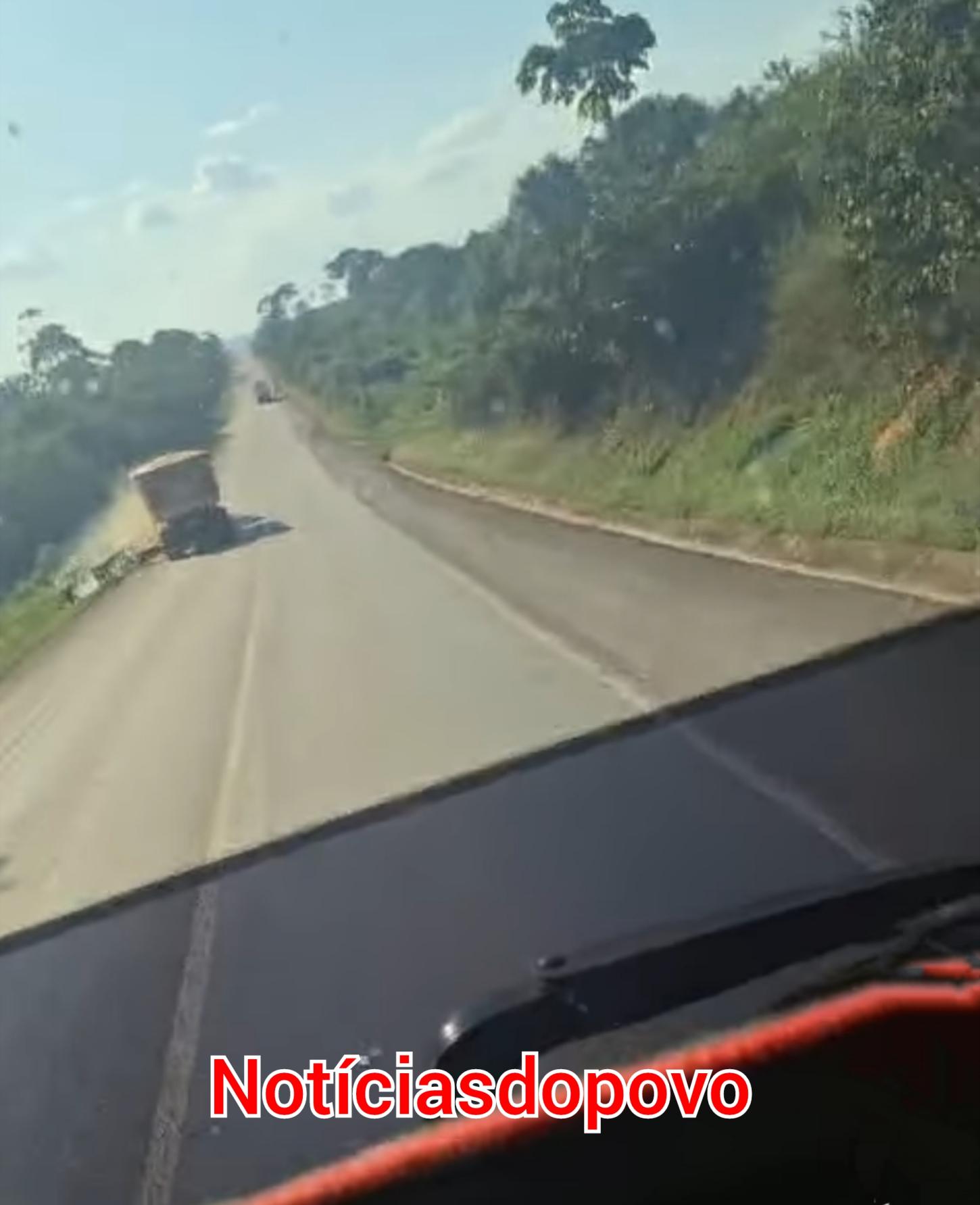 Acidente grave na br 163