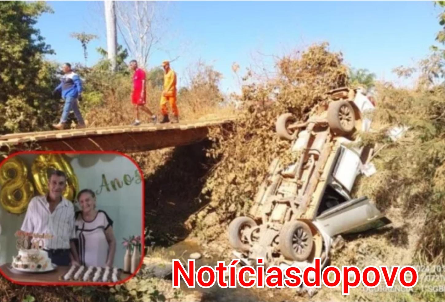 Casal morre afogado.