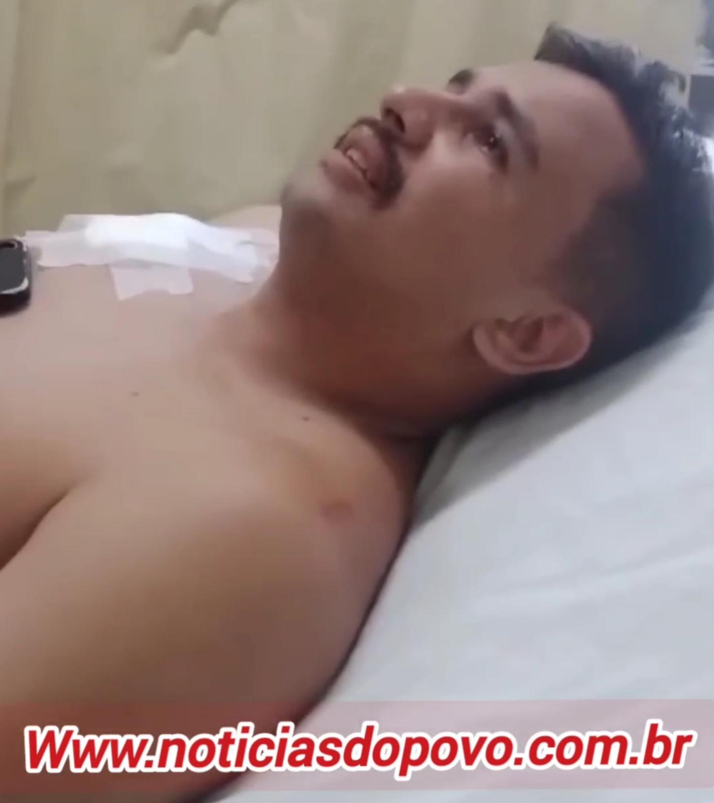Vídeo  PM BALEDO FALA COMO SOBRE A SUA RECUPERAÇÃO