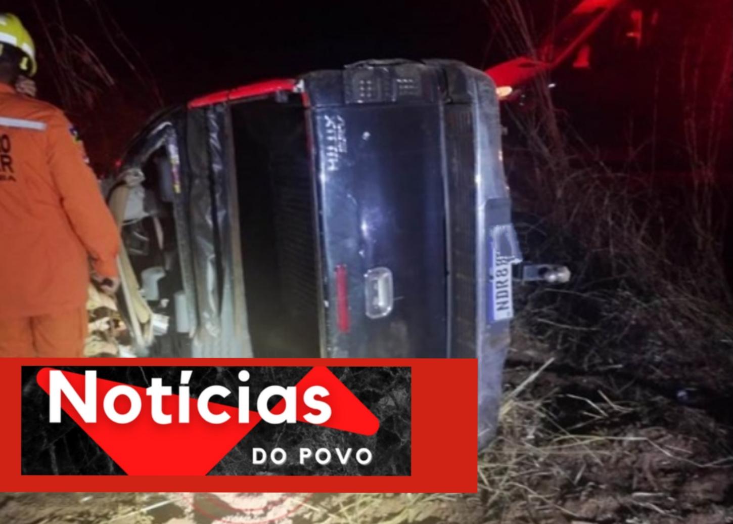Criança perde a vida ,após capotamento