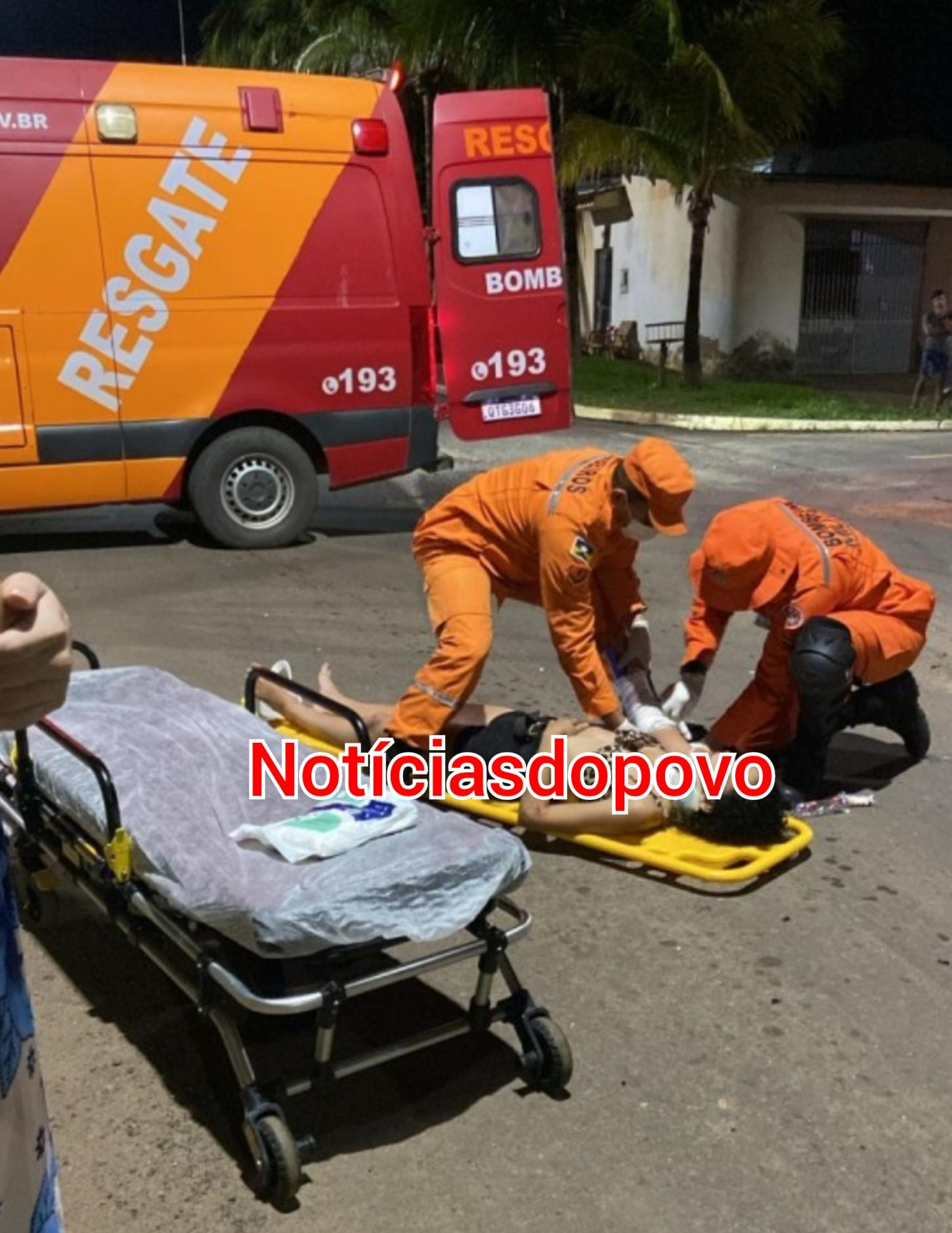 Jovens fratura a bacia, e outra a mandíbula.