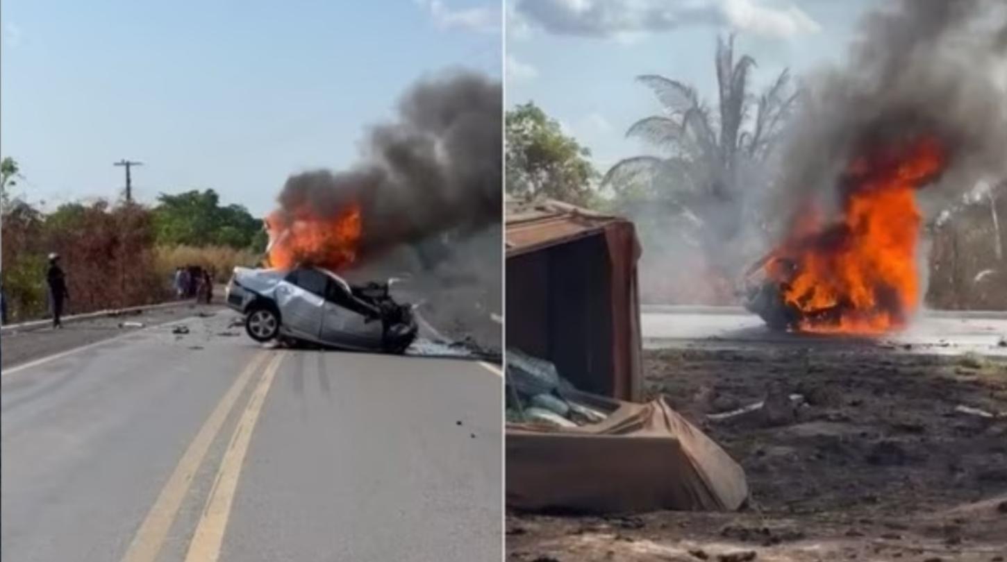 Tragédia, familia morre em acidente.