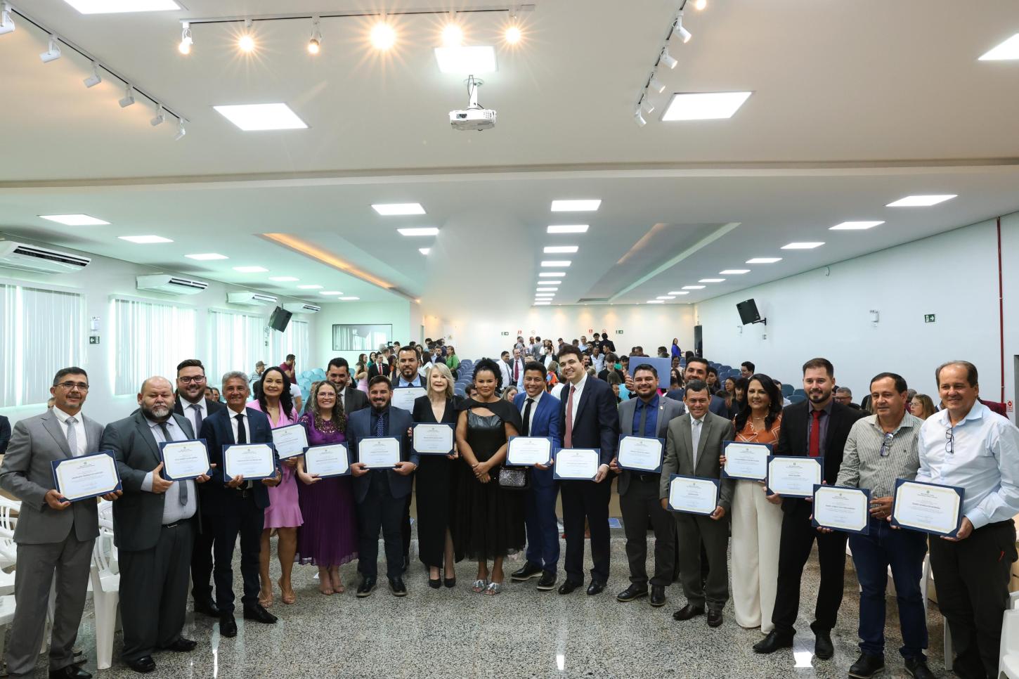 diplomação dos eleitos em Cacoal  do PSD 