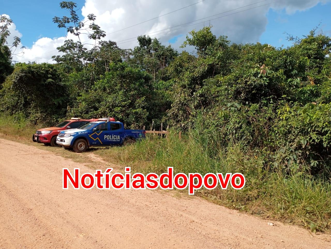 Corpo é encontrado com as mãos e pés amarrados.