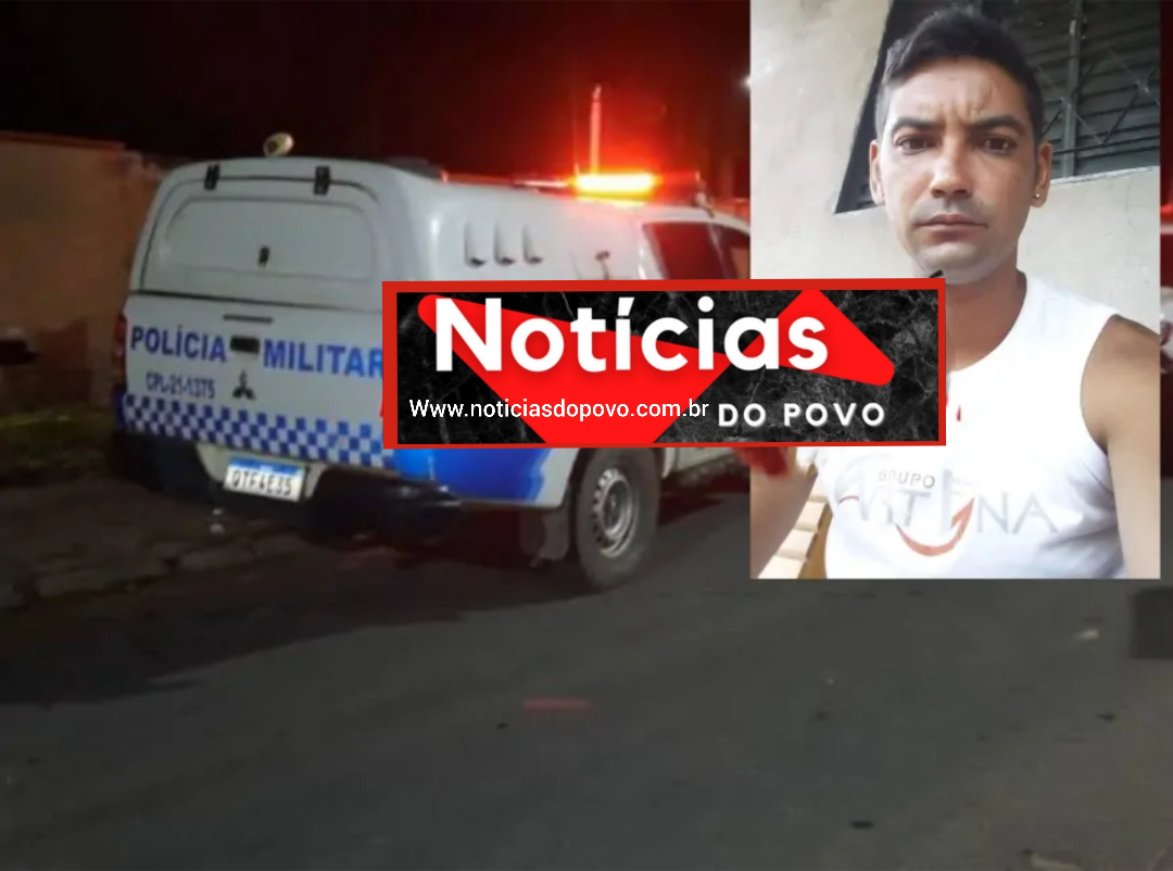 Homem é morto a tiros .