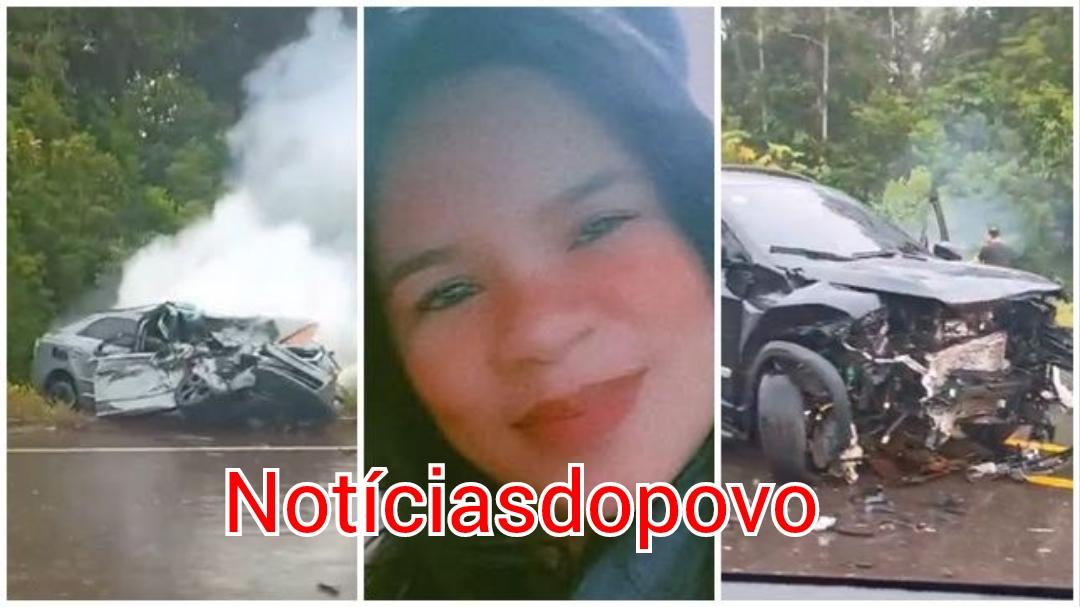 Mulher grávida de 7 meses morre em acidente.