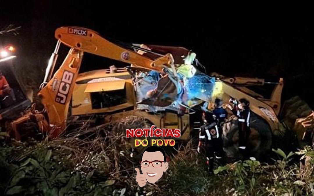 Trabalhador morre prensado.