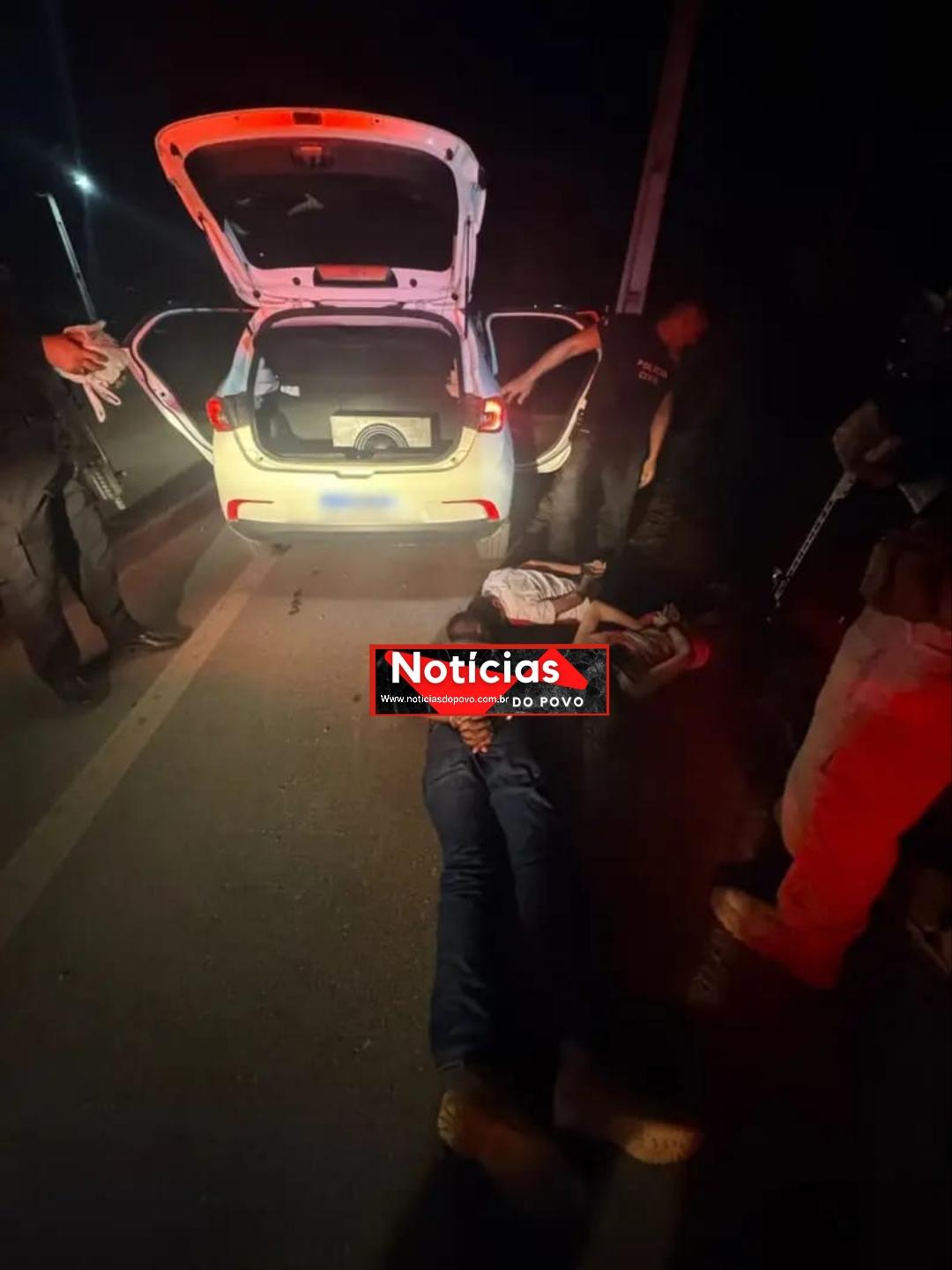 Motorista de app é sequestrado, amarrado e roubado em Porto Velho.