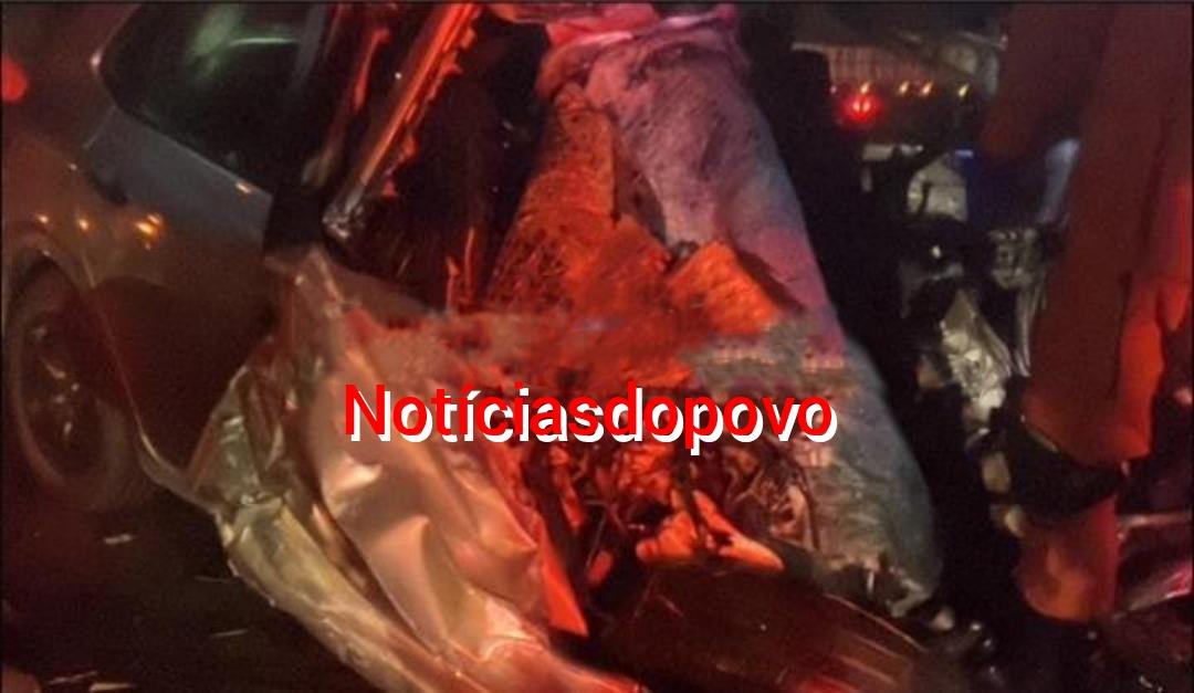 Três pessoas morrem em trágico acidente