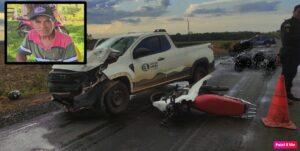 Acidente fatal tira a vida de motociclista.