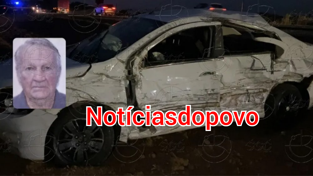 Acidente tira a vida de condutor.