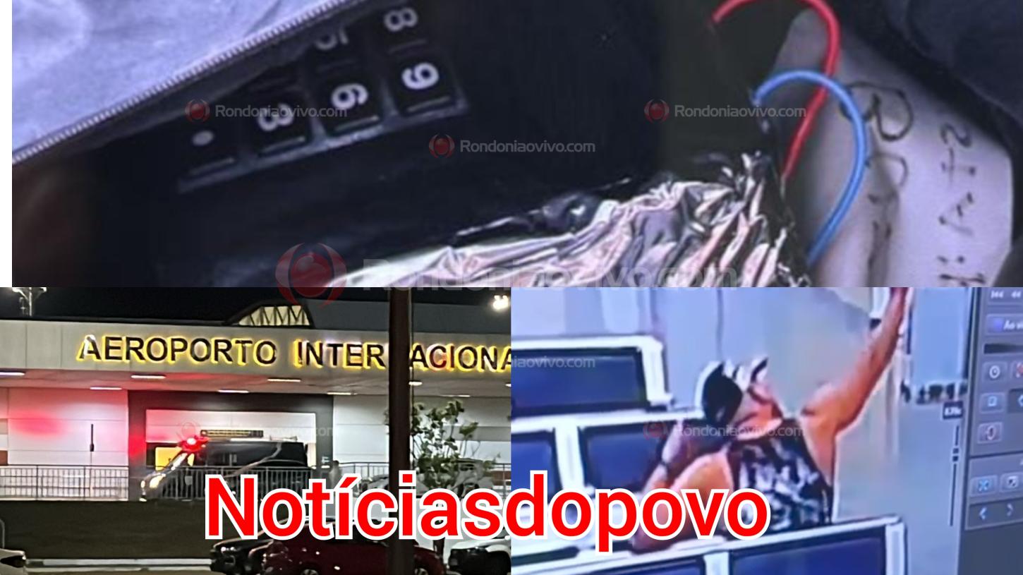 Bomba no aeroporto da capital rondoniense.