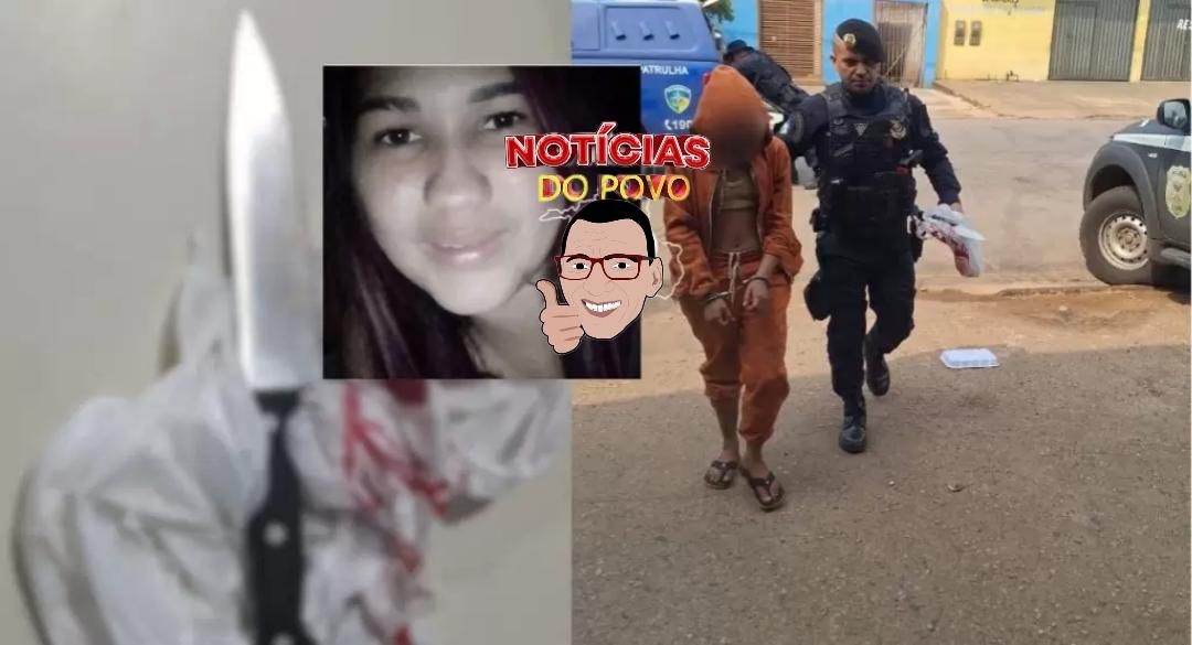 Jovem de 23 anos é morta a facadas.