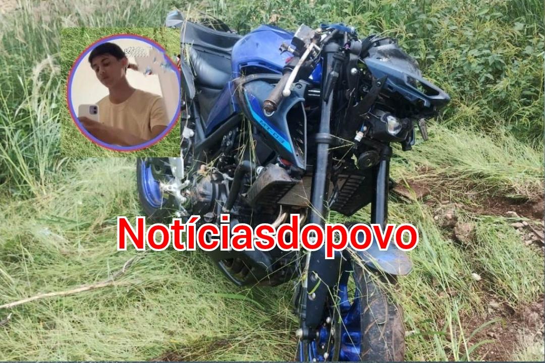 Adolescente de 16 anos morre em acidente.