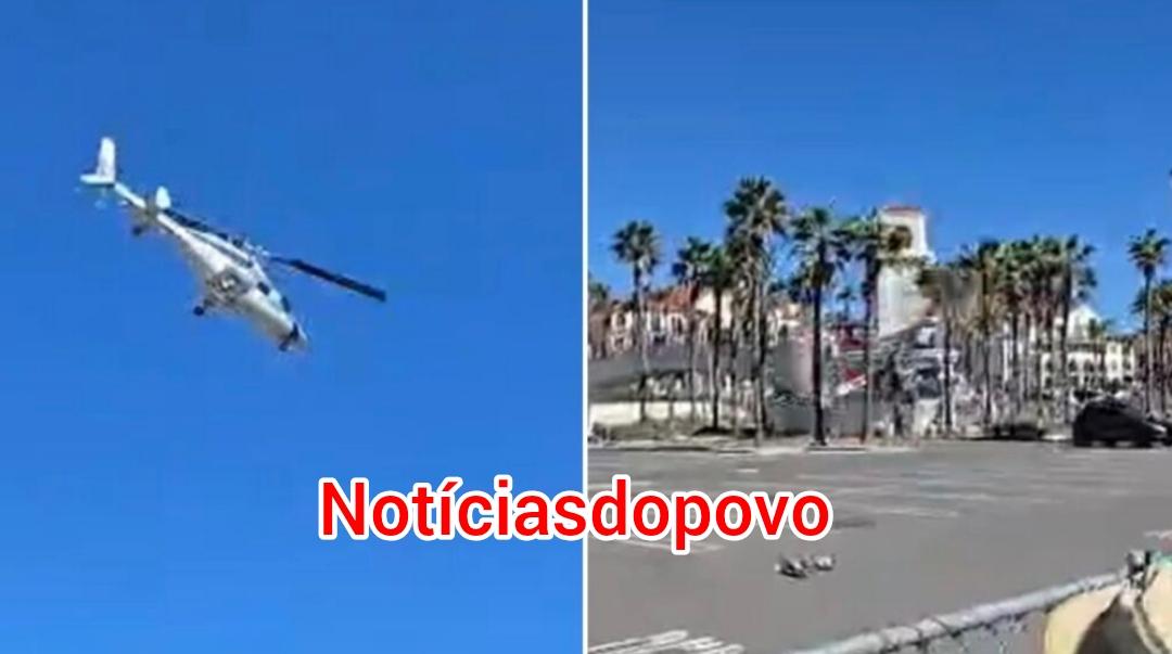 Vídeo:Queda de helicóptero em Los Angeles.