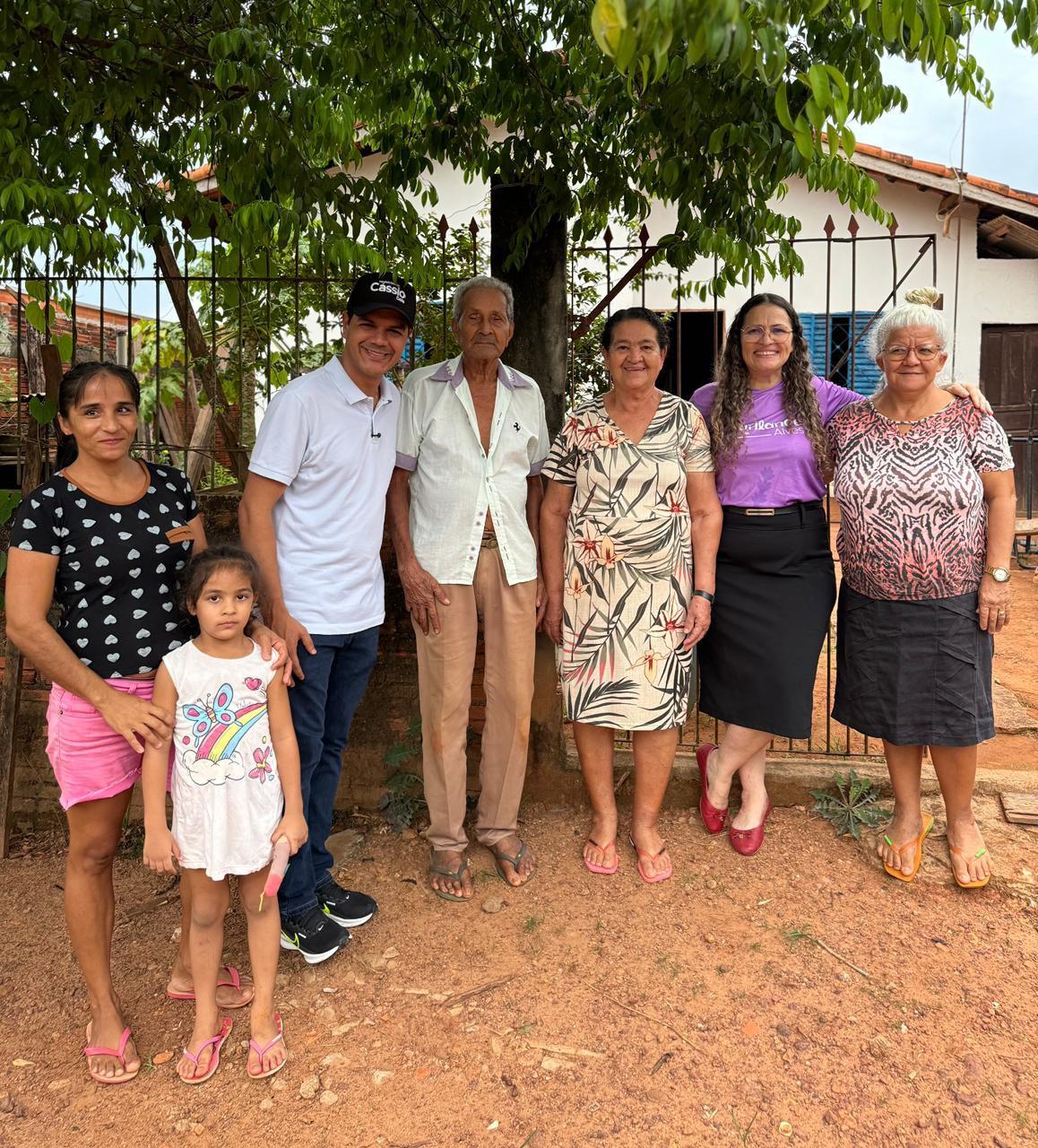 Investimentos do Deputado Cássio Gois mudara bairro em Cacoal.