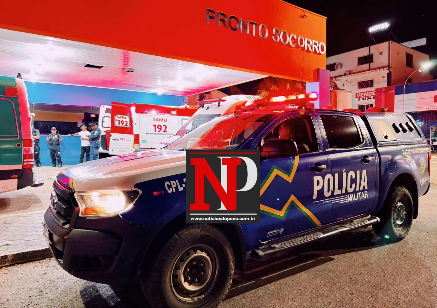 Jovem é encontrado agonizando na rua.
