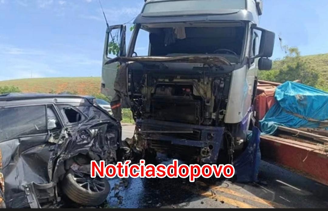 Mãe e filho morre em acidente.