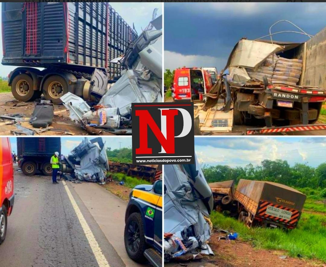 Motorista morre após acidente na BR-364.