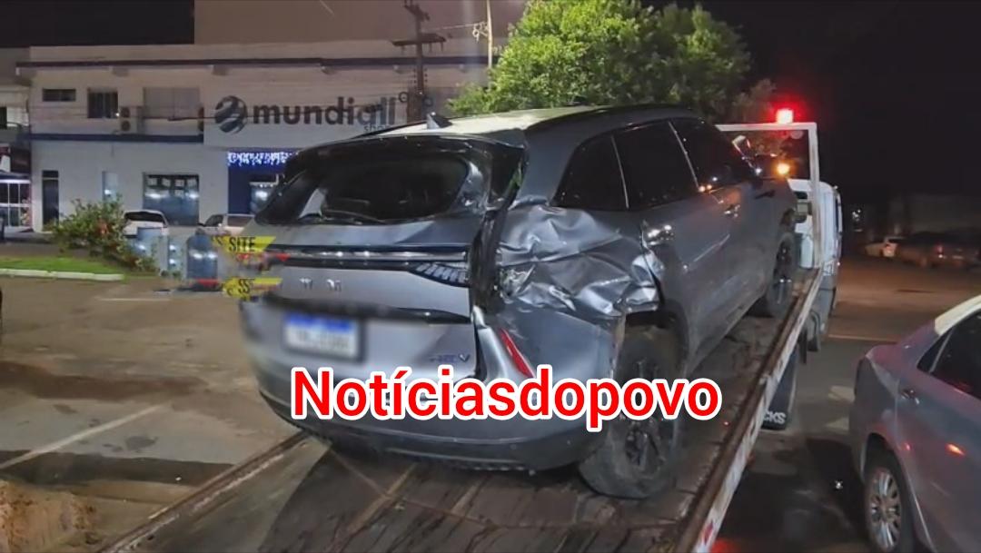 Grave acidente de trânsito em Cacoal.