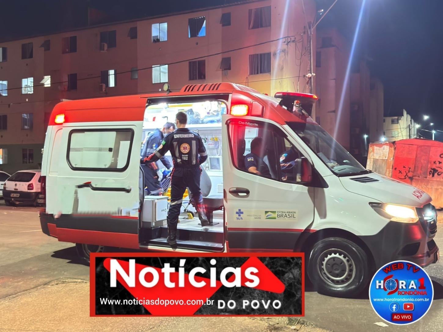 Homem é esfaqueado em PVH.