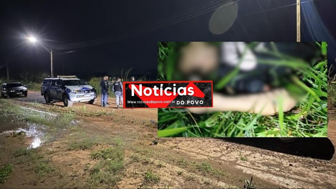 Jovem é levado para matagal e é executado.