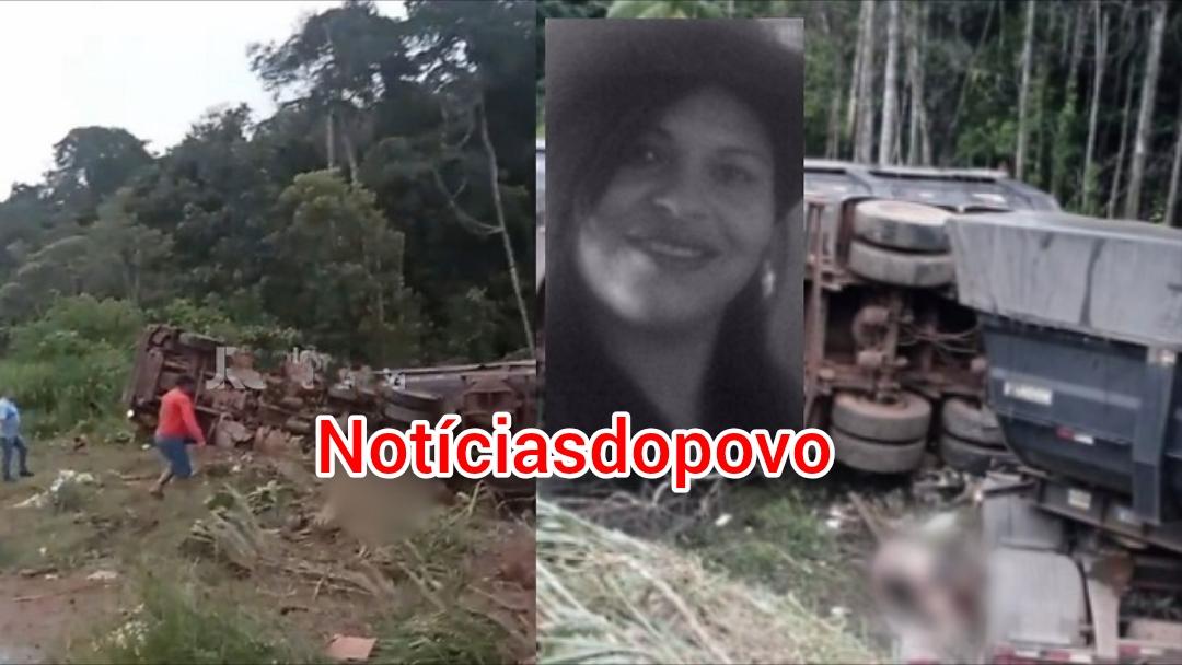 Mulher morre  atropelada em Rondônia.