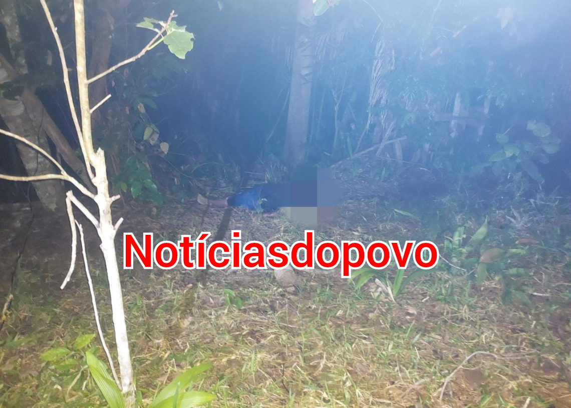 Homem é morto a tiros na zona rural.