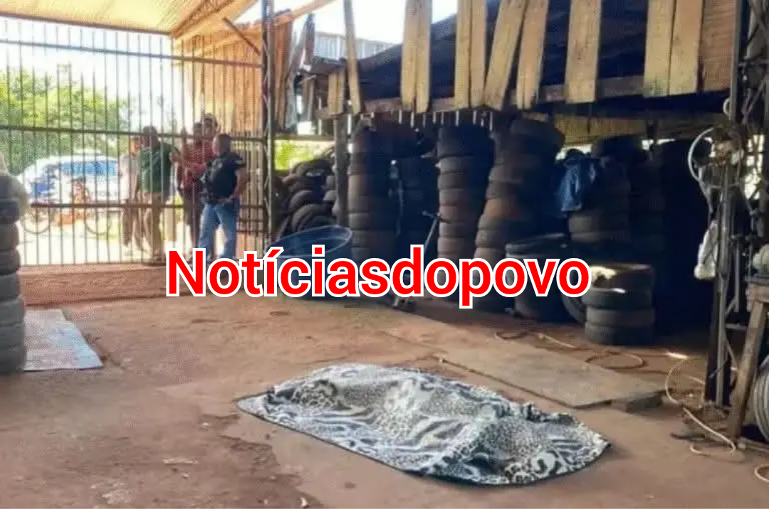 Homem é morto em borracharia.