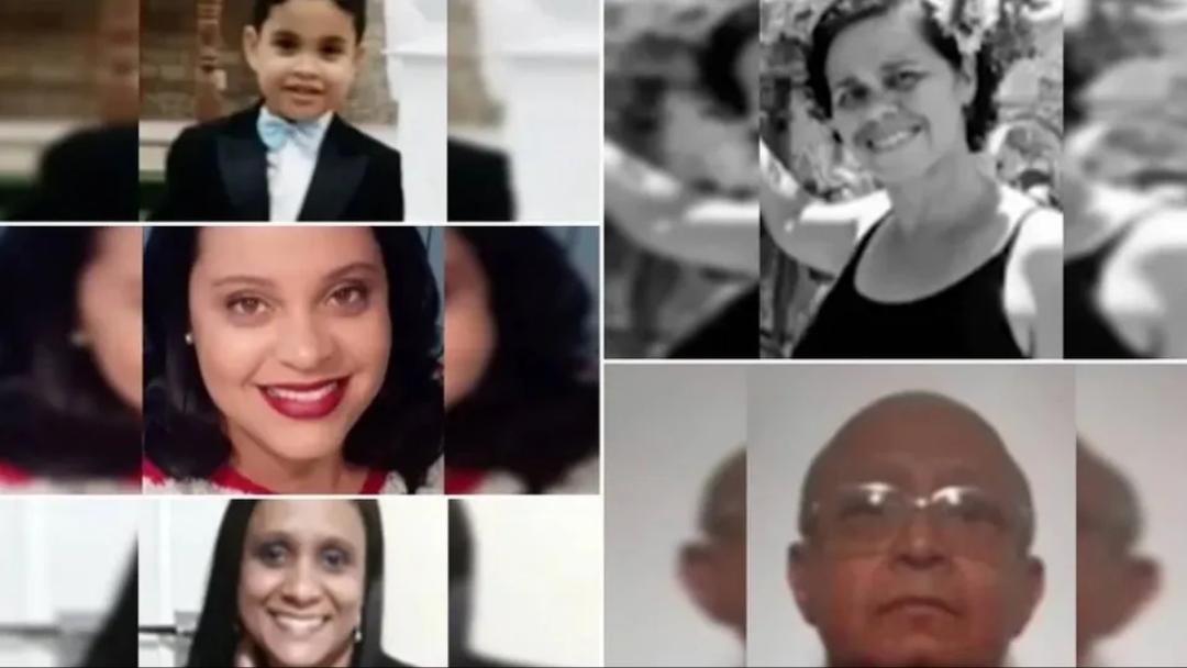 Homem mata o pai, mãe irmã e sobrinho.
